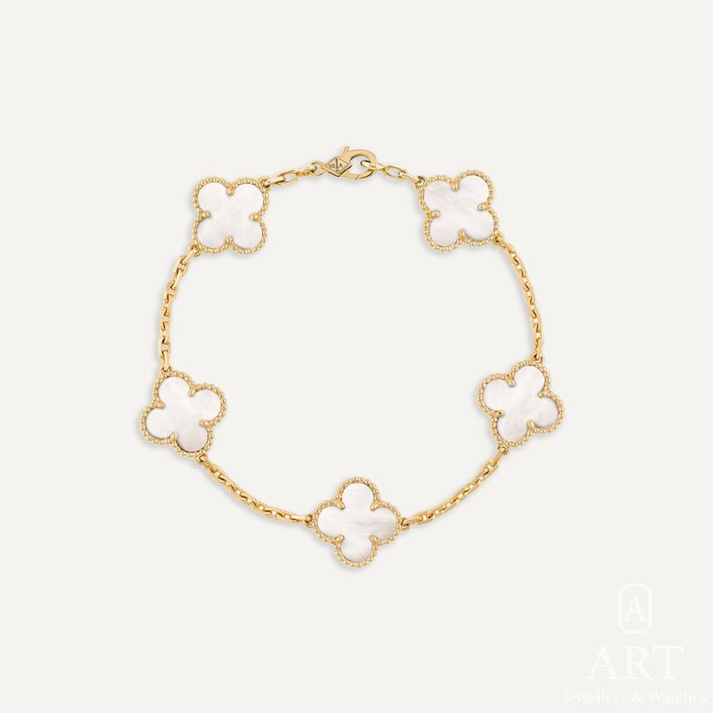 Pre-Owned Van Cleef & Arpels Vintage Alhambra Bracelet ARA41800