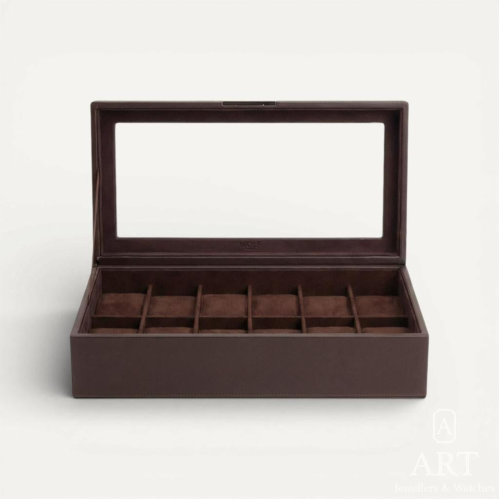 Pre-Owned Wolf Stackable Watch Box 
